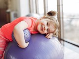 Sporten onder begeleiding kids.